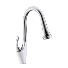 Aquacubic Contemporary Water Saving UPC Chrome kitchen faucet